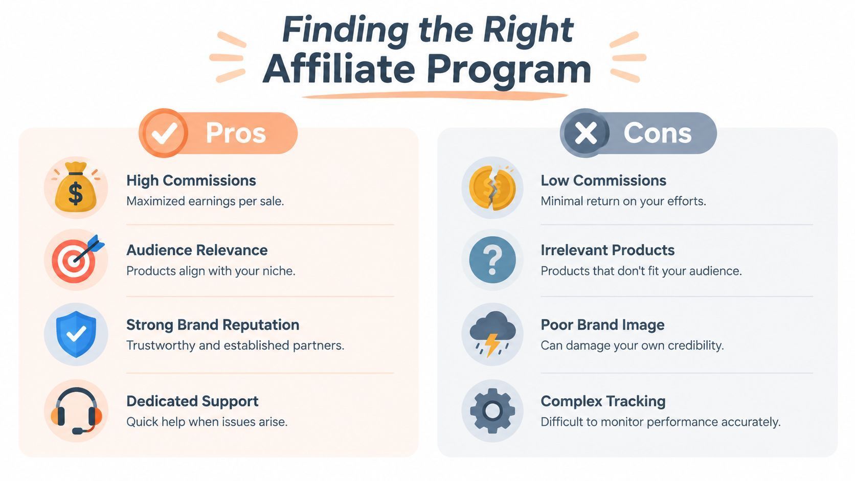 Affiliate program guide illustration