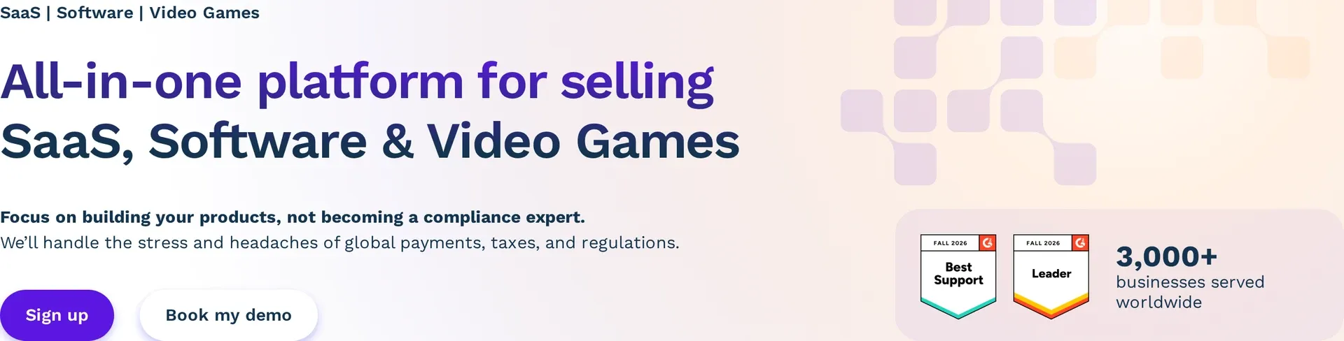 PayPro Global merchant-of-record service for software payments and tax